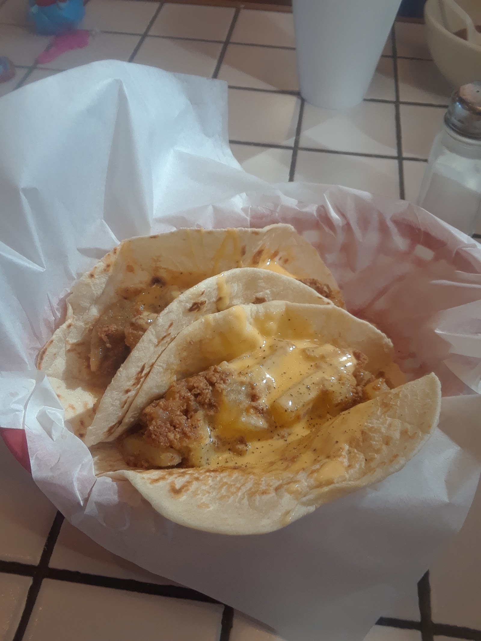 Mexican cuisine plate at Meme's